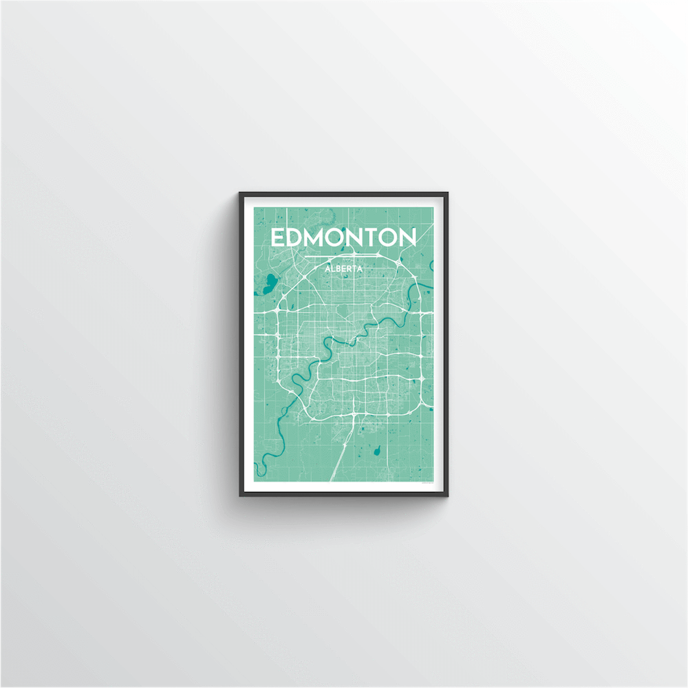 Edmonton City Map - Point Two Design