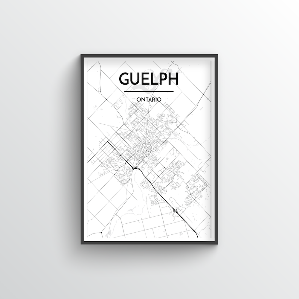 Guelph City Map - Point Two Design