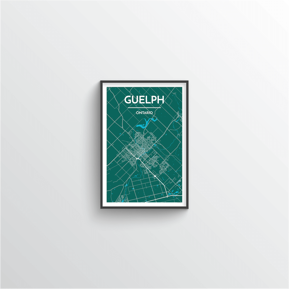 Guelph City Map - Point Two Design