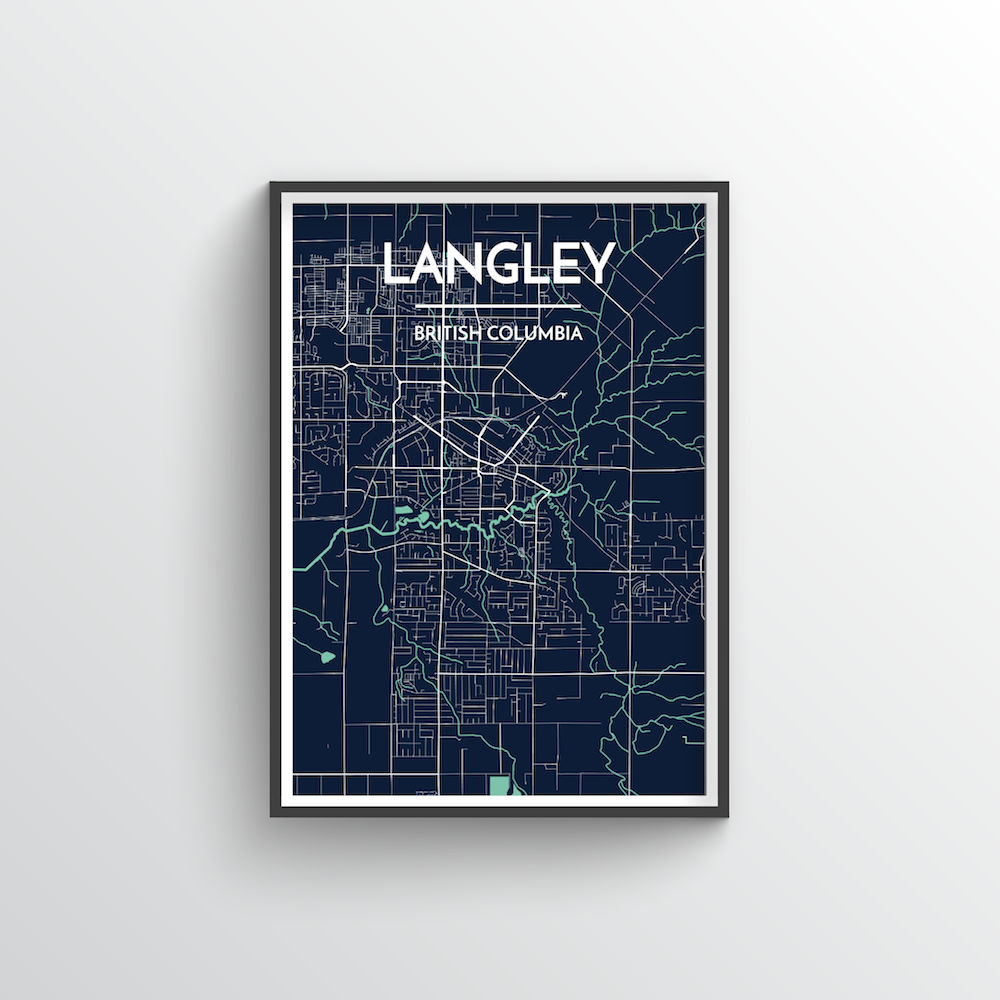 Langley City Map - Point Two Design