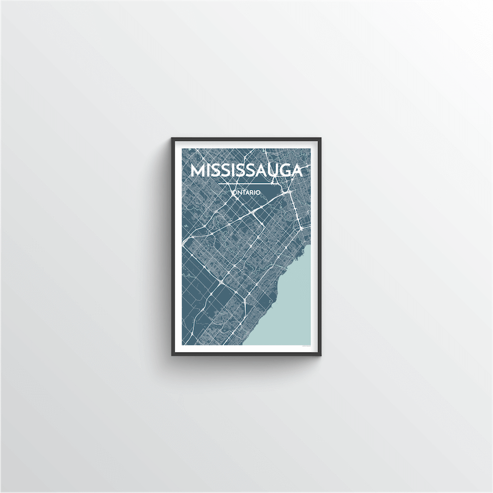 Missisauga City Map - Point Two Design