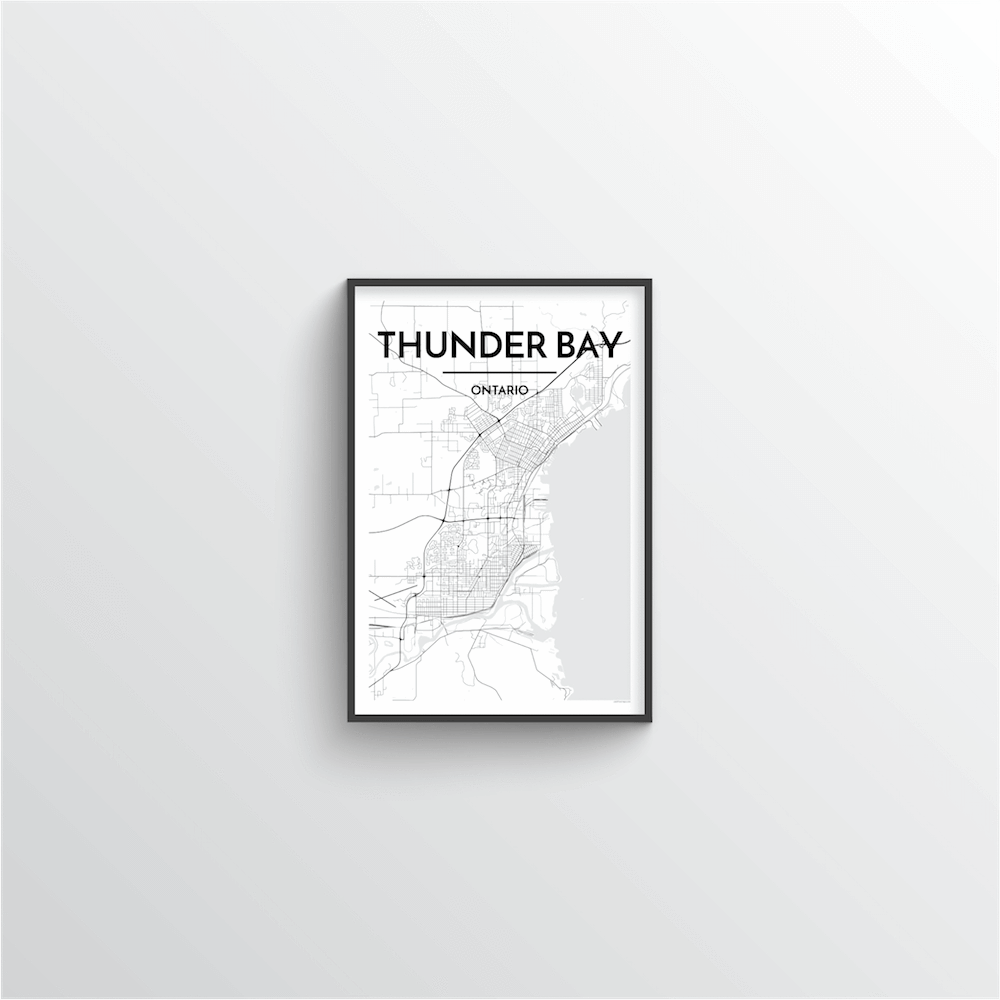 Thunder Bay City Map - Point Two Design