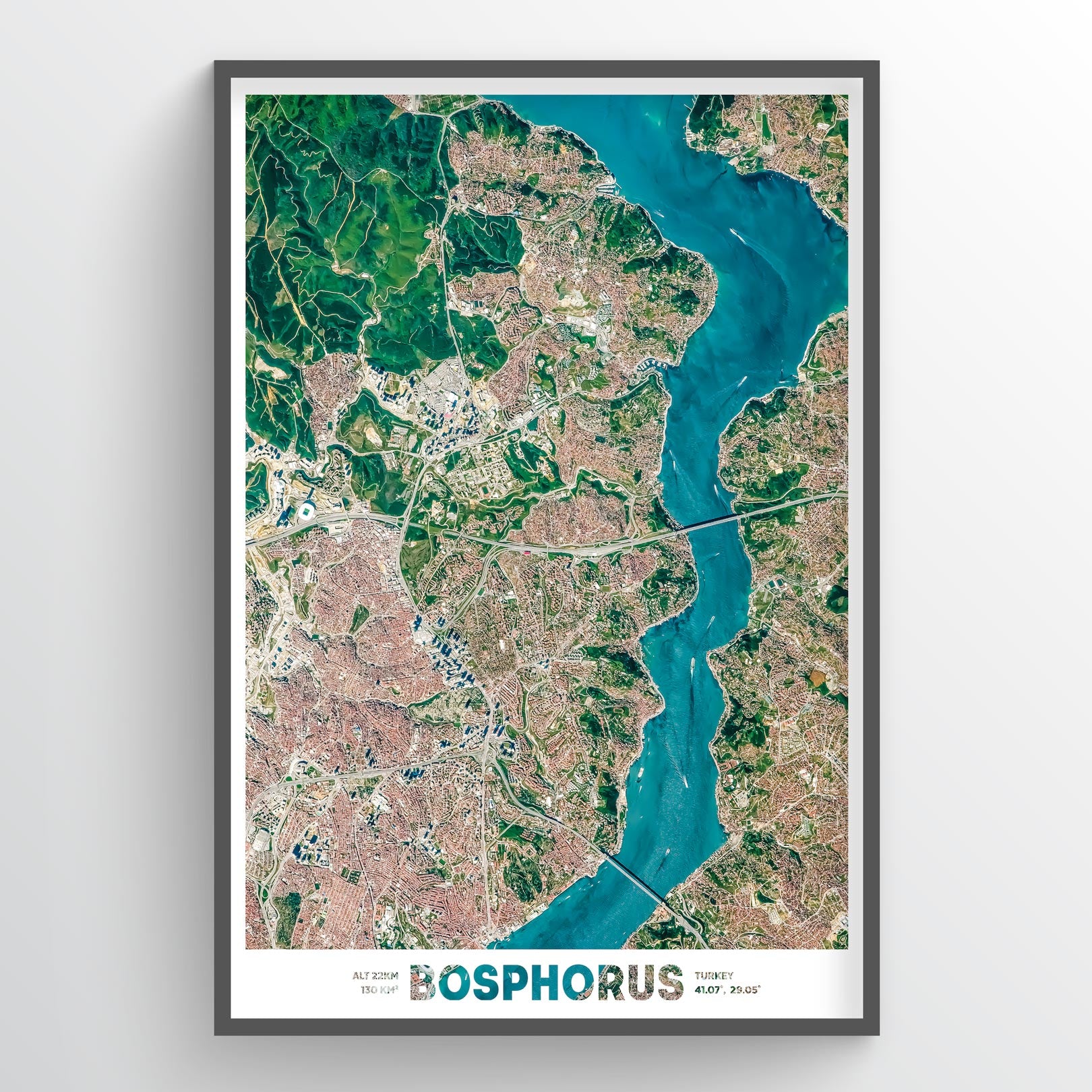 Bosphorus Earth Photography - Art Print - Point Two Design