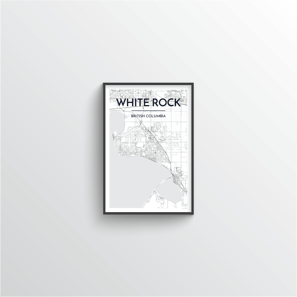 White Rock City Map - Point Two Design