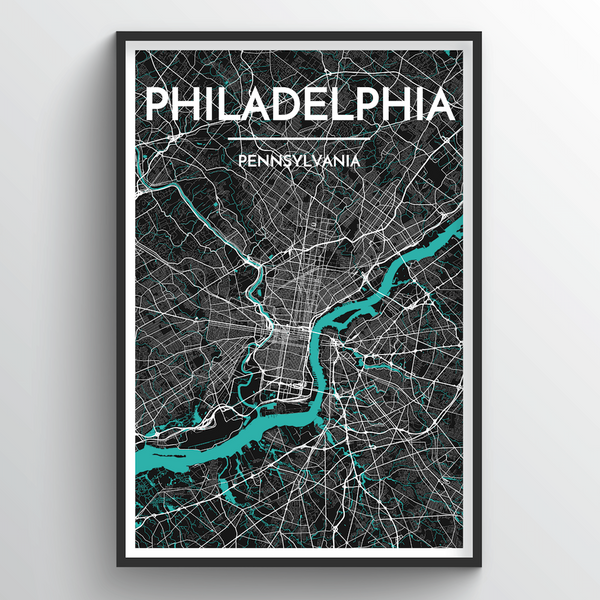 Citizens Bank Park Map Art by City Prints - The Map Shop