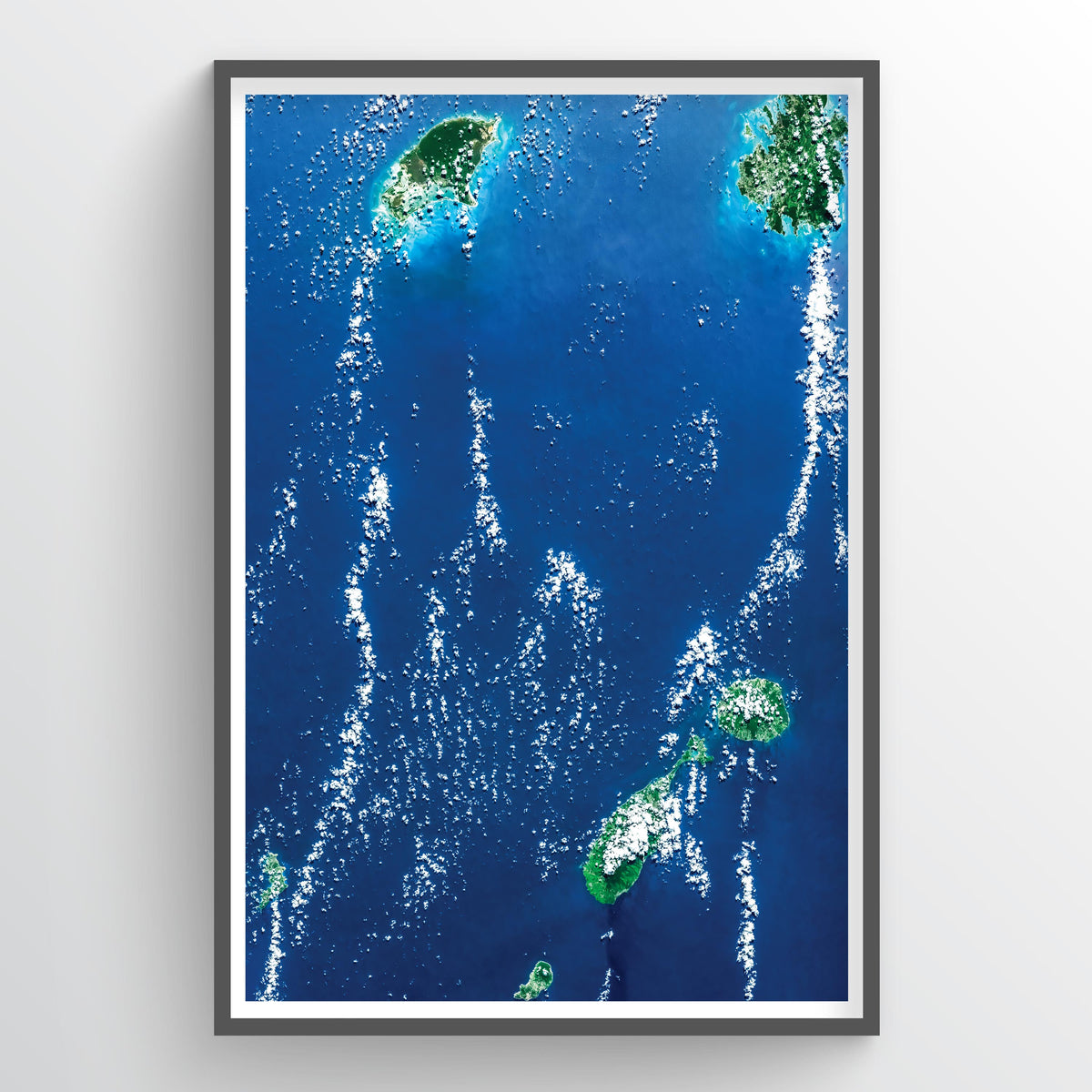 Leeward Islands Earth Photography - Art Print