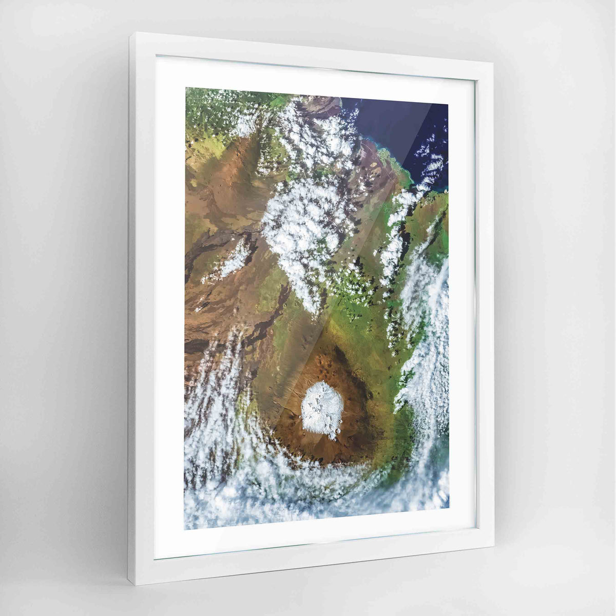 Mauna Kea Earth Photography Art Print - Framed