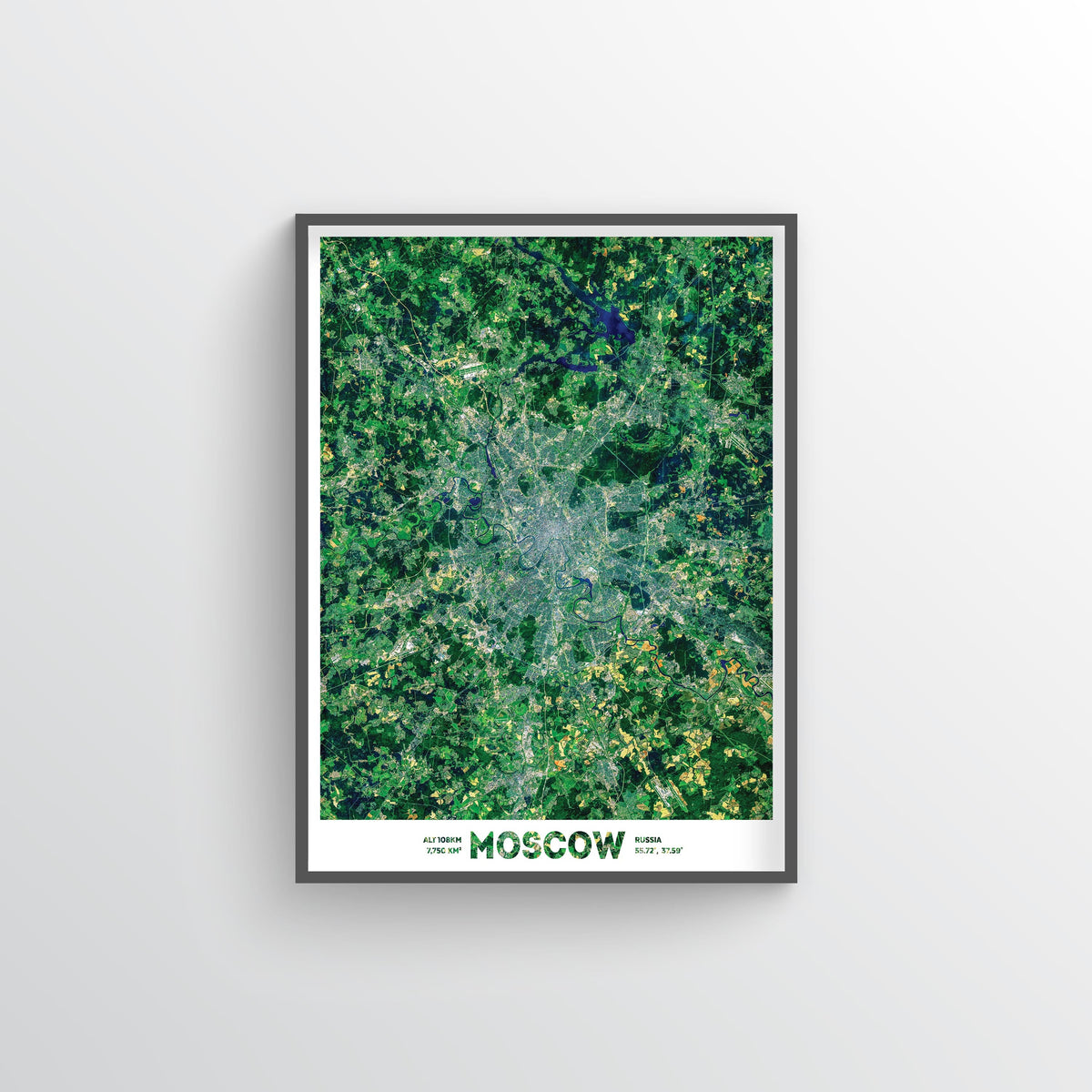 Moscow Earth Photography - Art Print