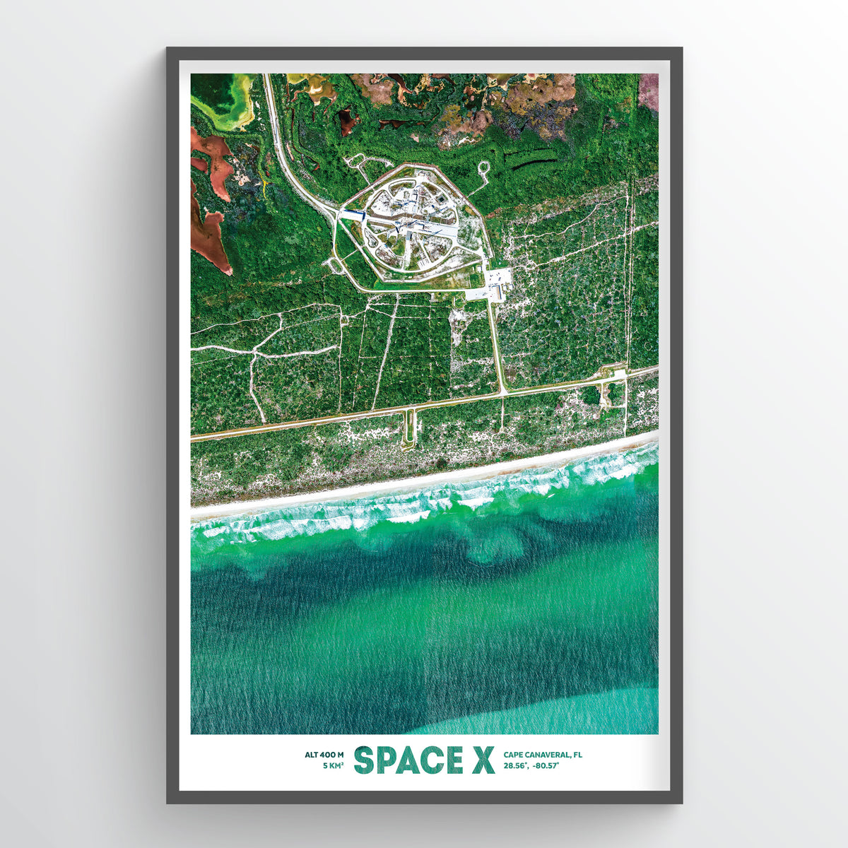 SpaceX Earth Photography - Art Print