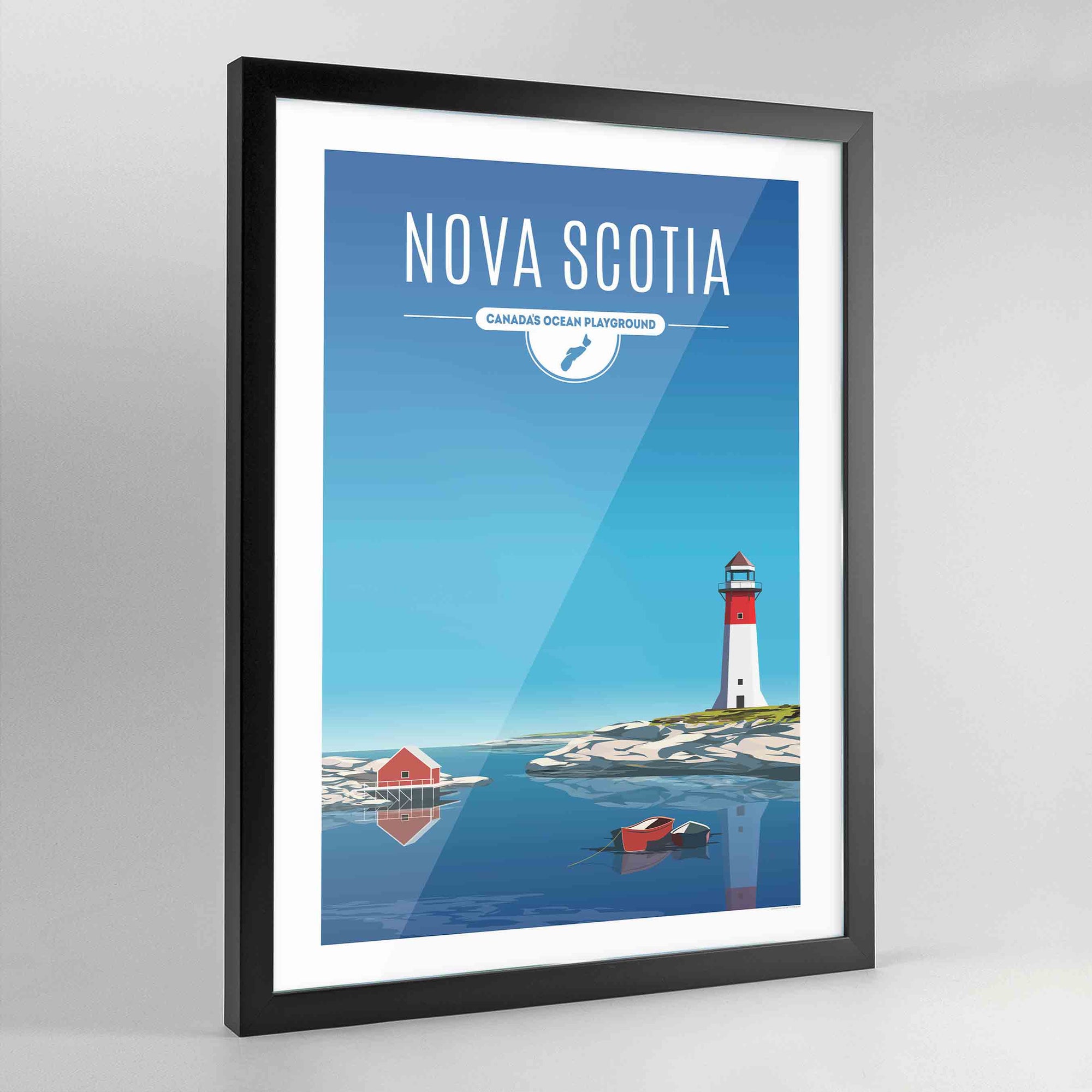 Nova Scotia Province Print