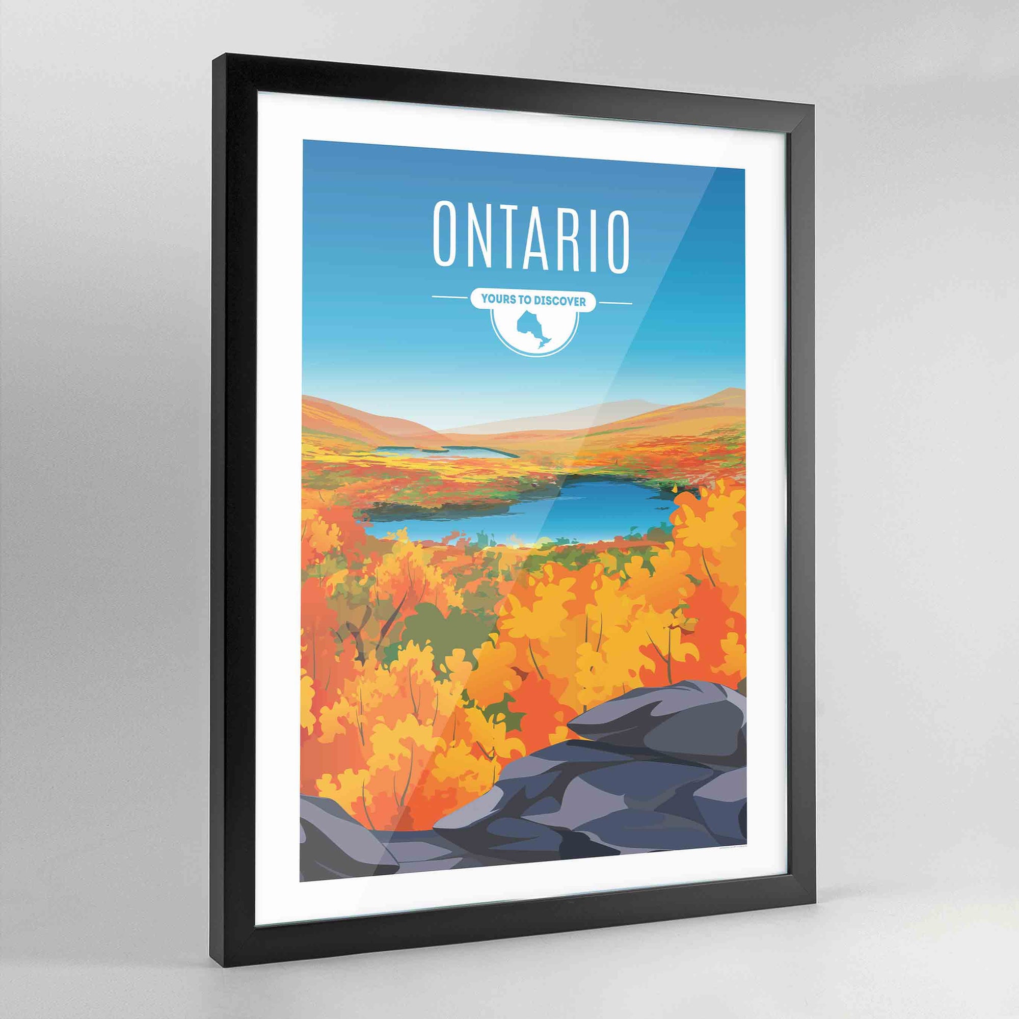 Ontario Province Print