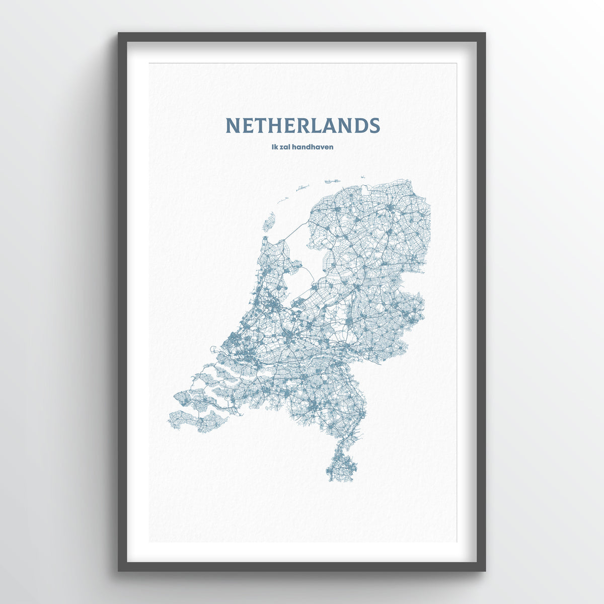 Netherlands - All Roads Art Print