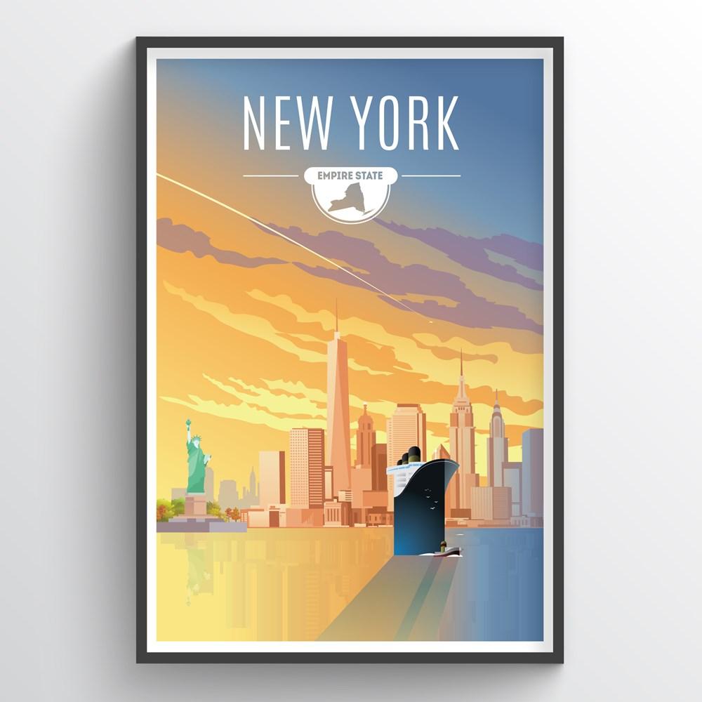 New York State Print
