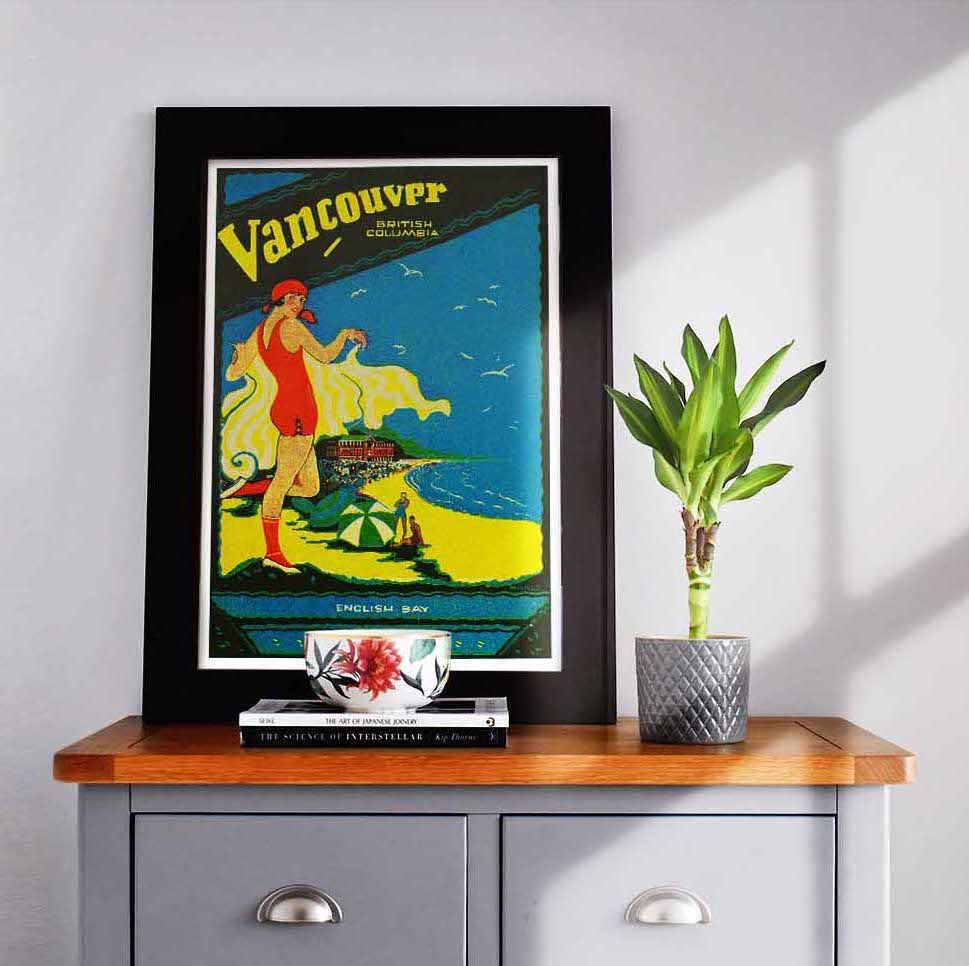 View of Toronto City Map Print - Wall Art for Home, Hotel | Point Two Design