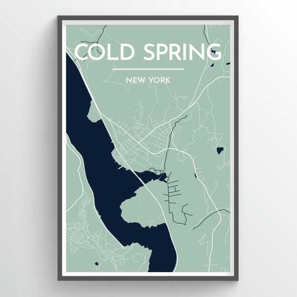 Cold Spring City Map Print - Point Two Design