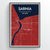 Sarnia City Map Print