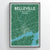 Belleville City Map Print