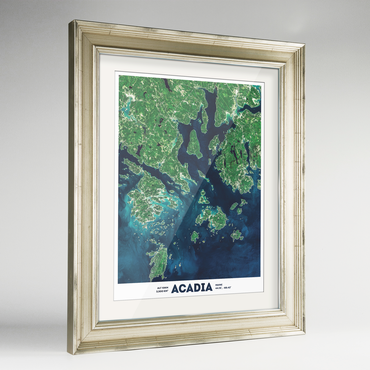 Acadia Earth Photography Art Print - Framed