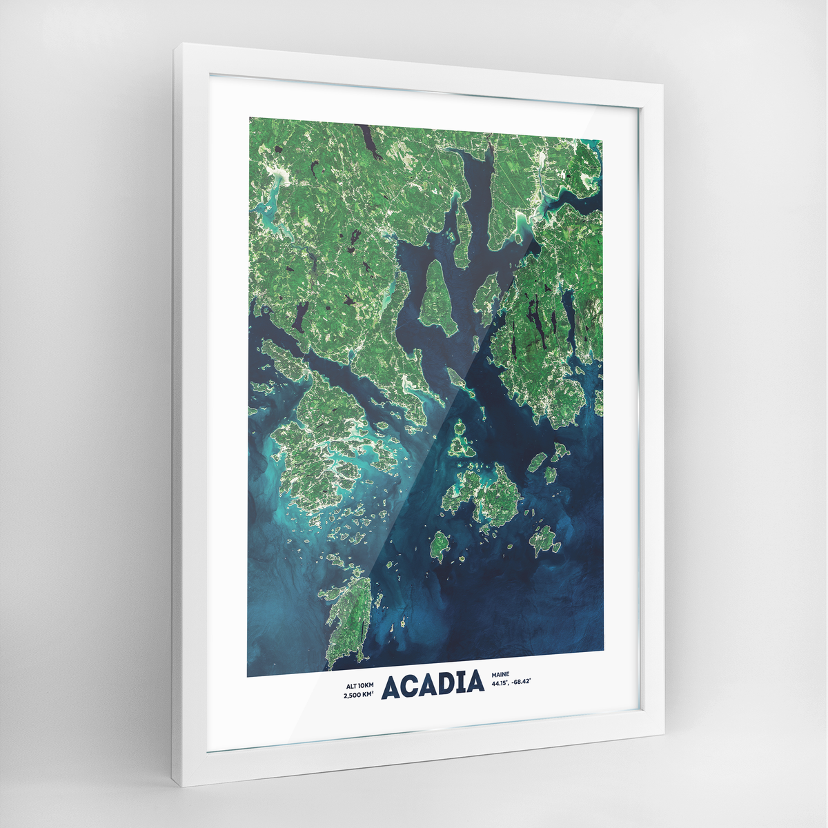 Acadia Earth Photography Art Print - Framed