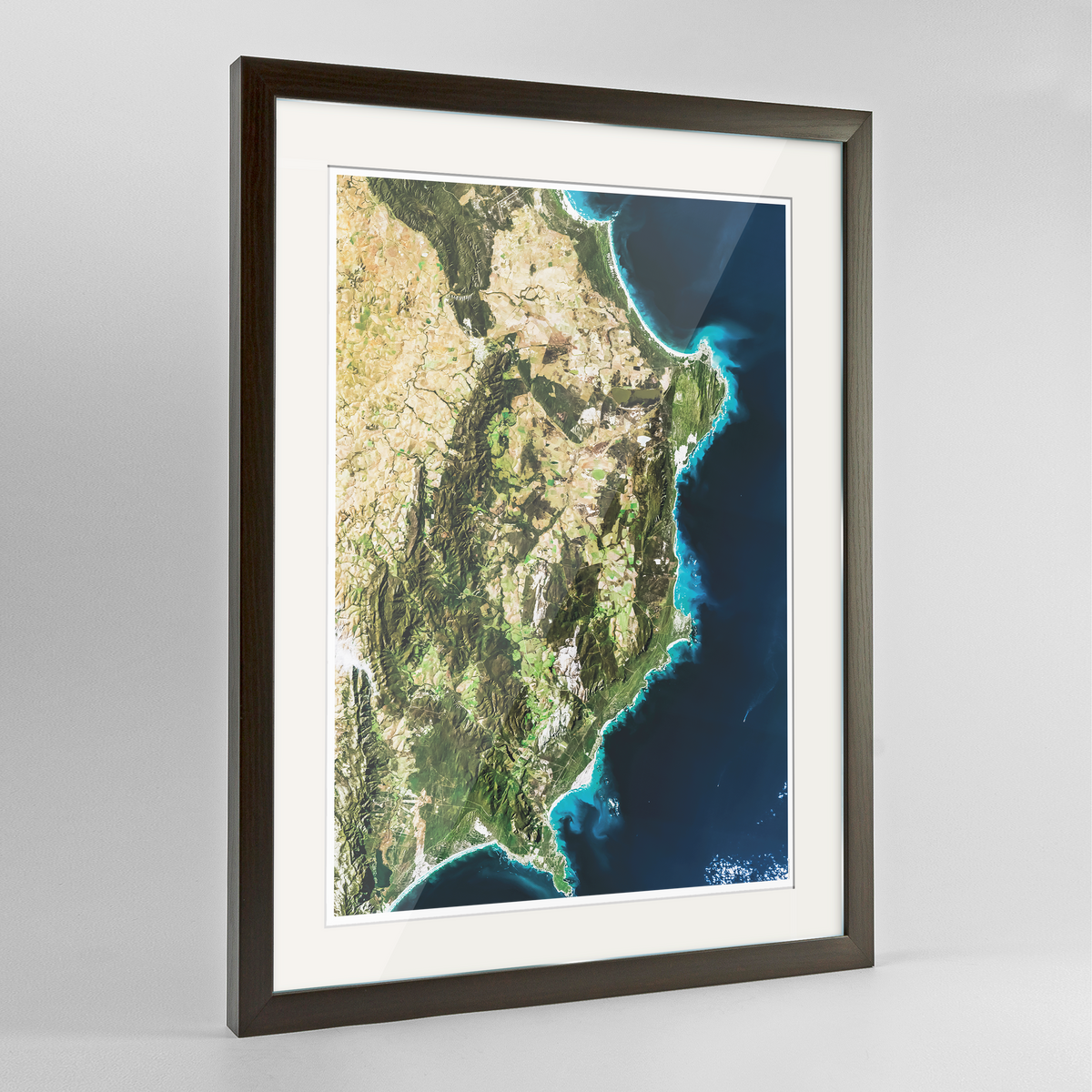 Agulhas Earth Photography Art Print - Framed