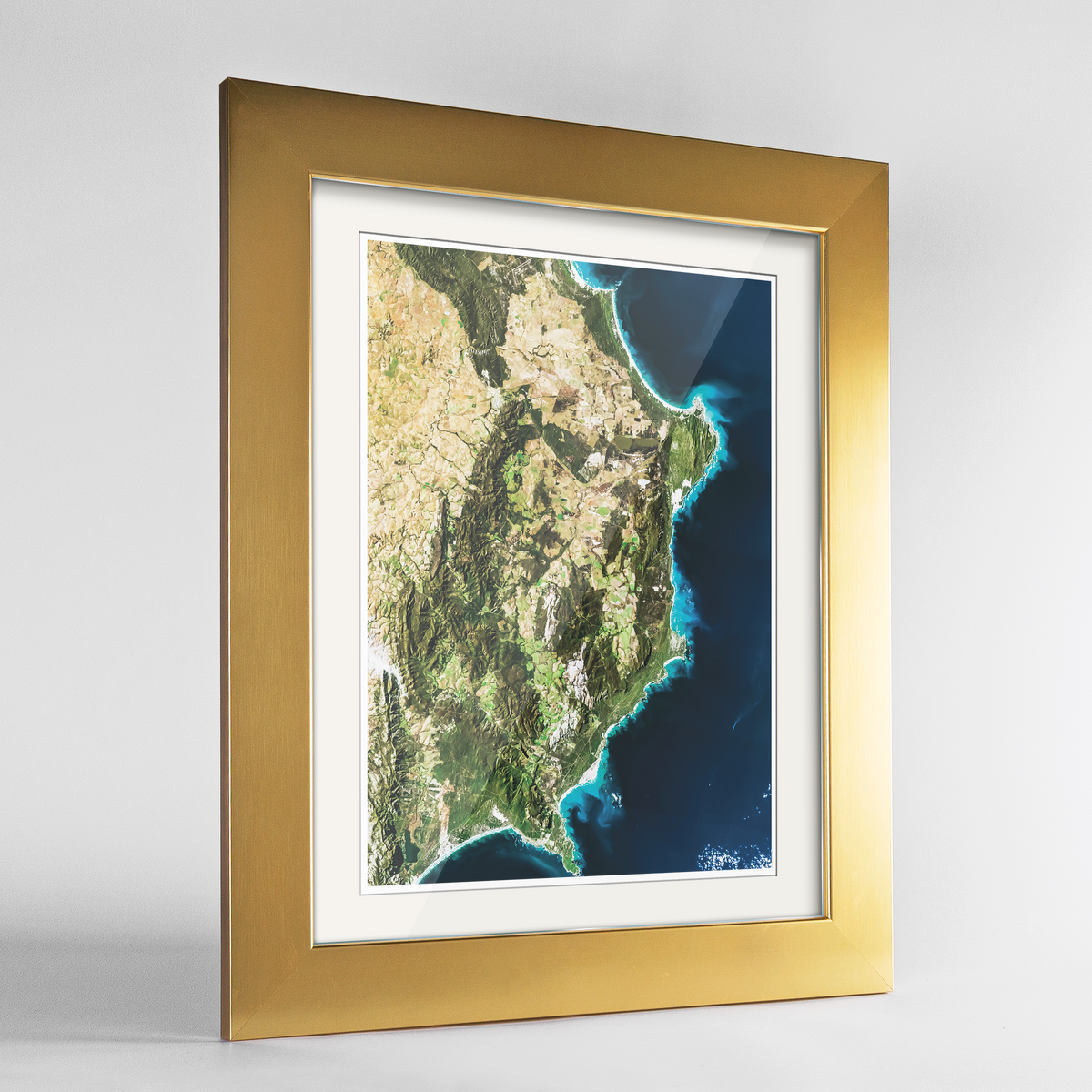 Agulhas Earth Photography Art Print - Framed