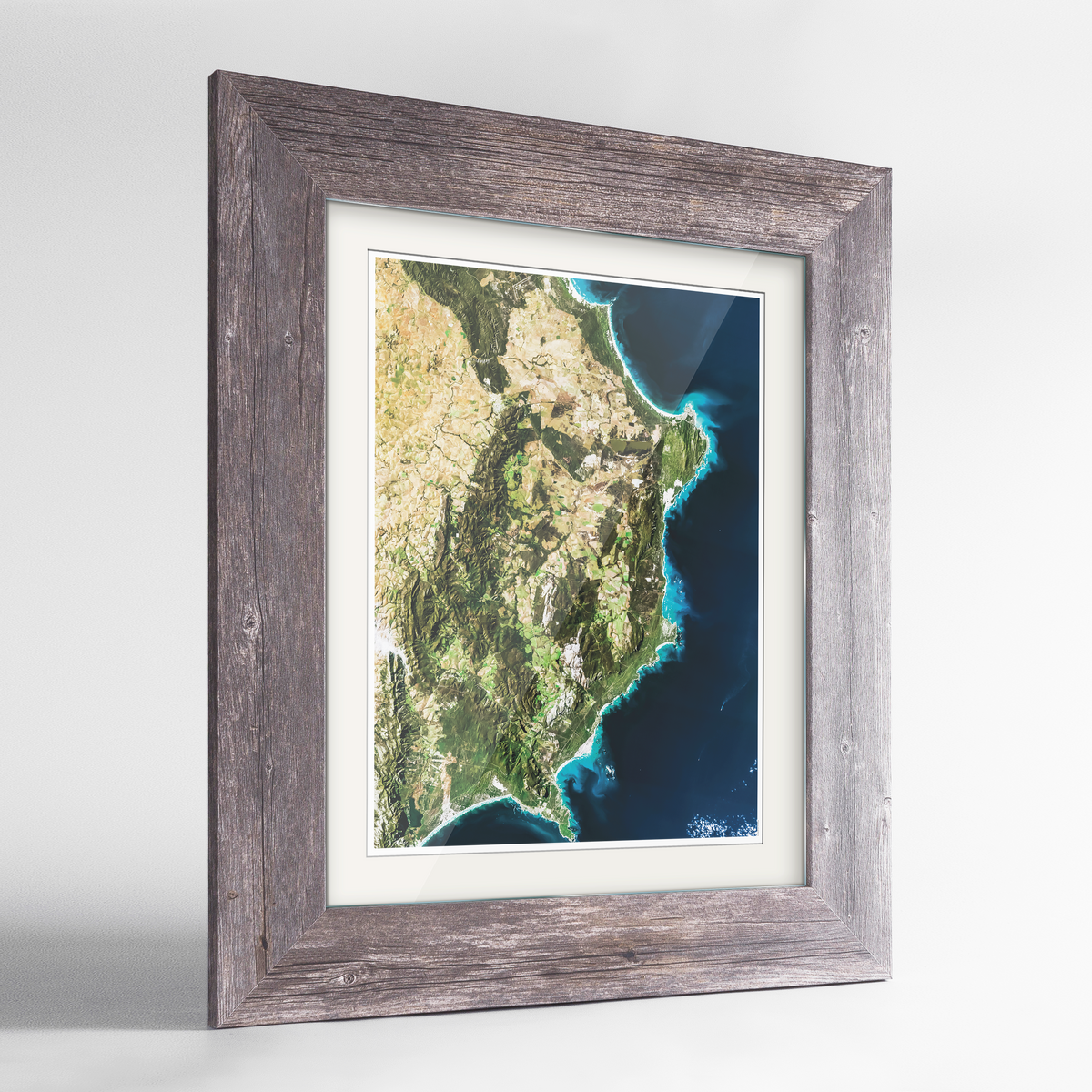 Agulhas Earth Photography Art Print - Framed