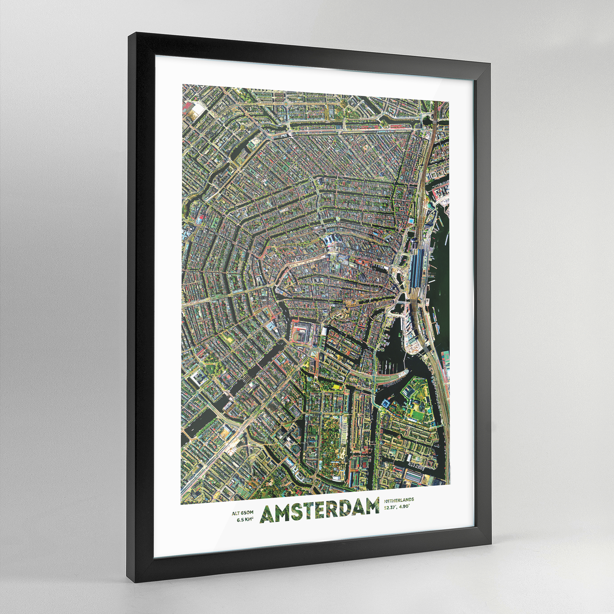 Amsterdam Earth Photography - Art Print - Point Two Design