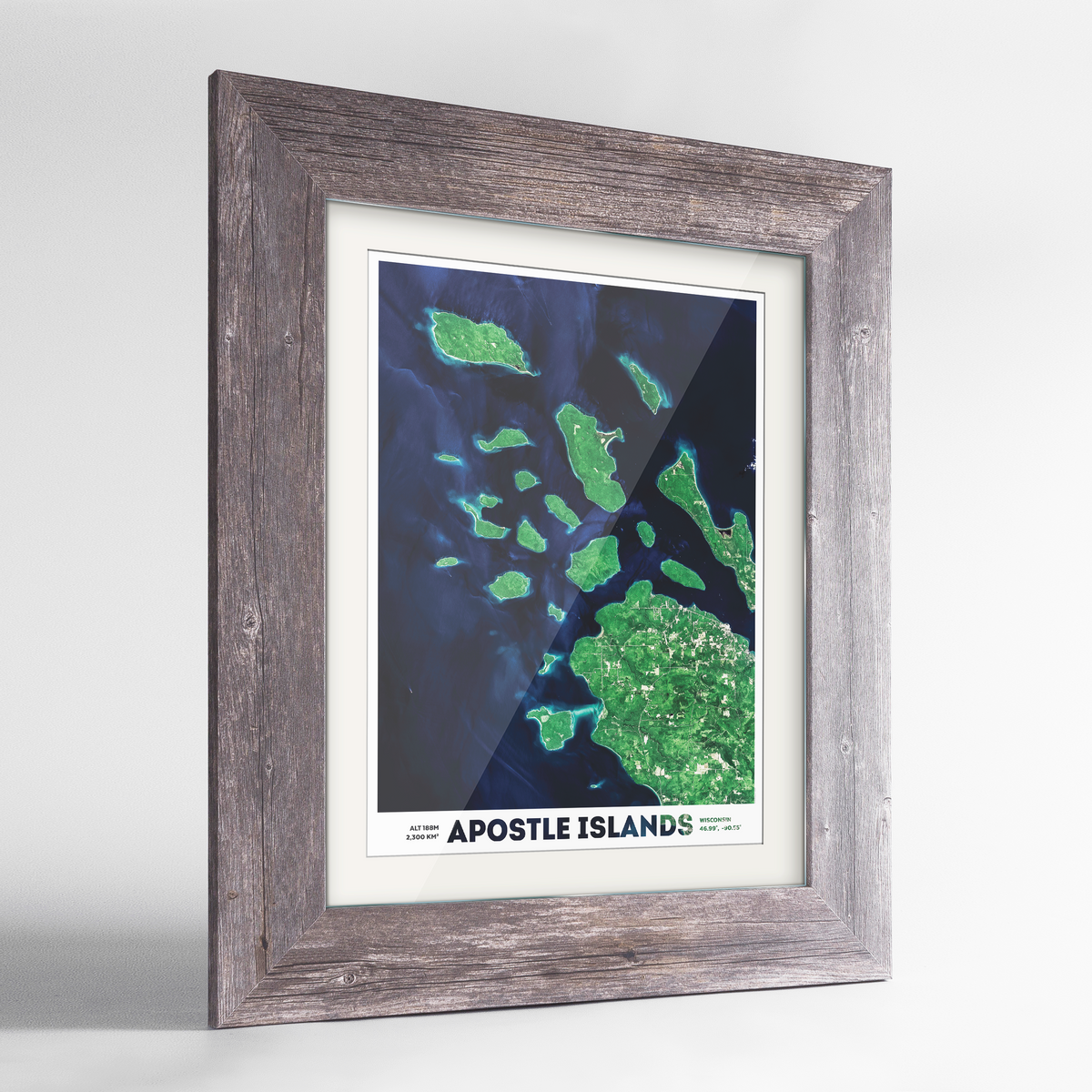 Apostles Islands Earth Photography Art Print - Framed