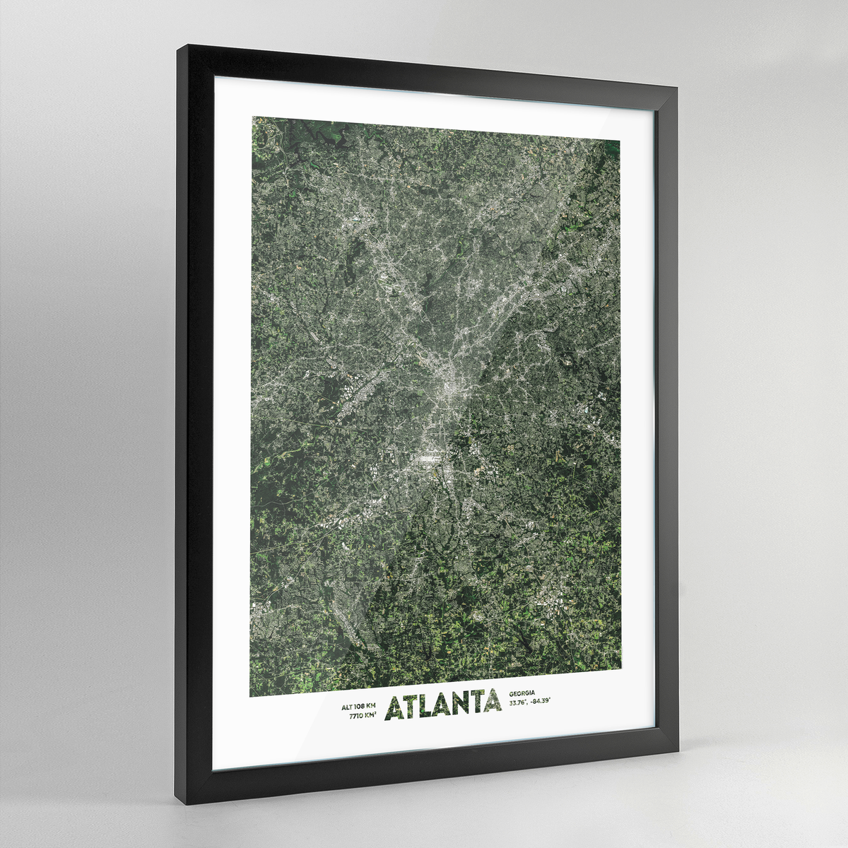 Atlanta Earth Photography - Art Print - Point Two Design
