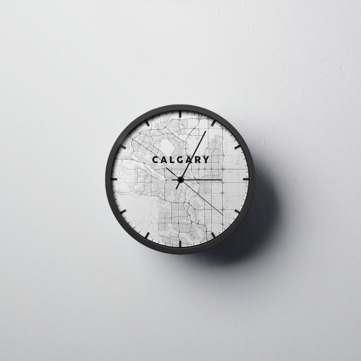 Calgary Wall Clock - Point Two Design
