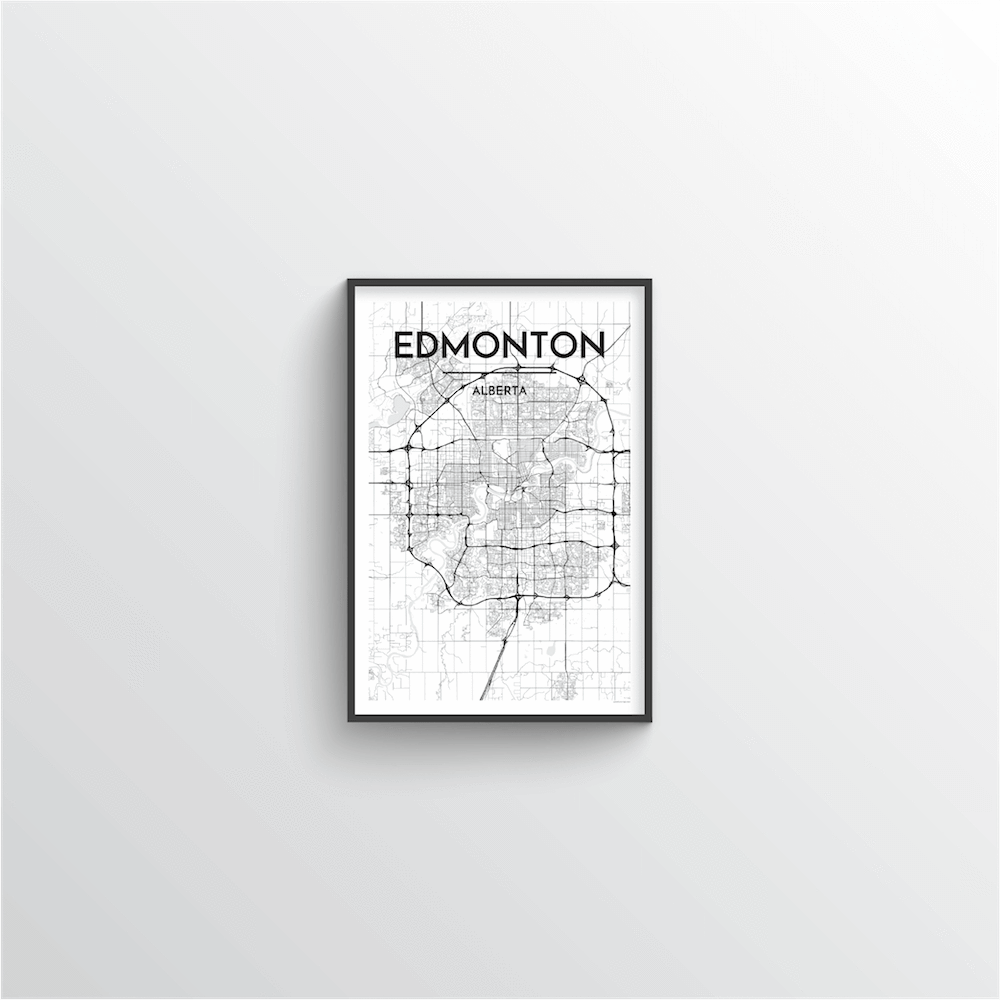 Edmonton City Map - Point Two Design