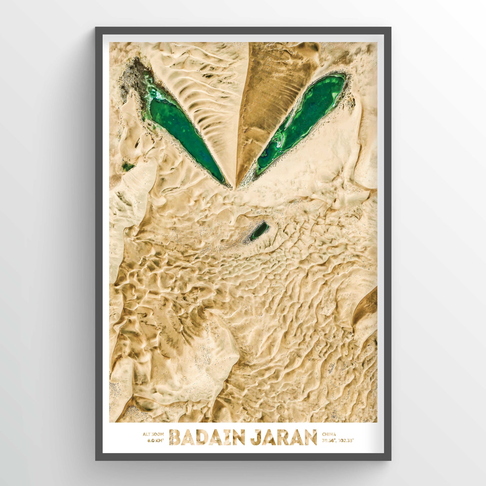 Badain Jaran Earth Photography - Art Print - Point Two Design