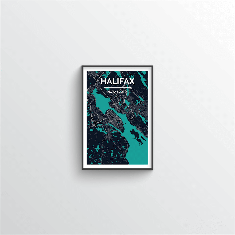 Halifax City Map - Point Two Design