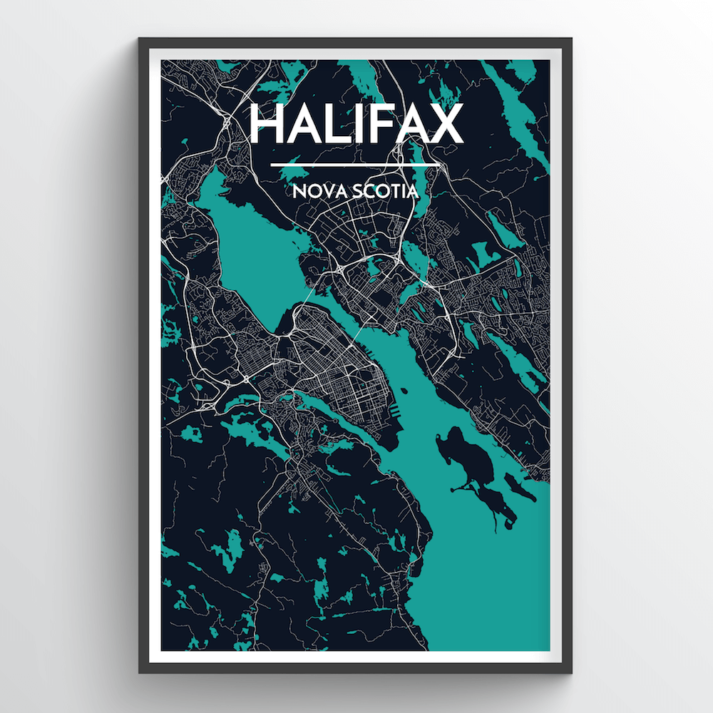Halifax City Map - Point Two Design