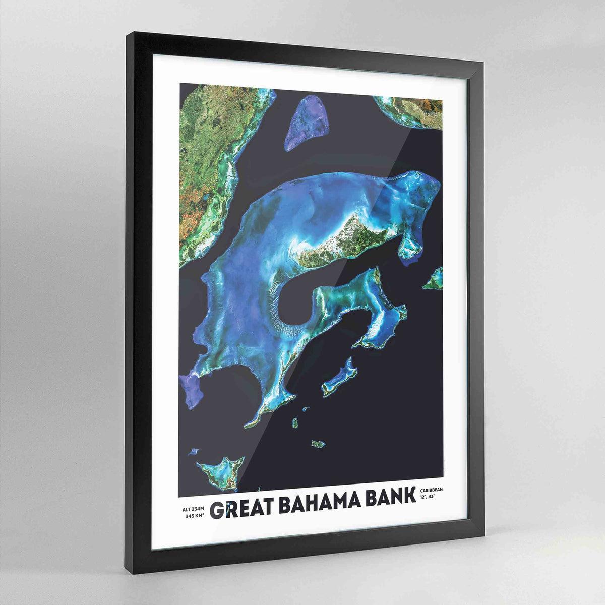 Bahama Banks Earth Photography - Art Print - Point Two Design