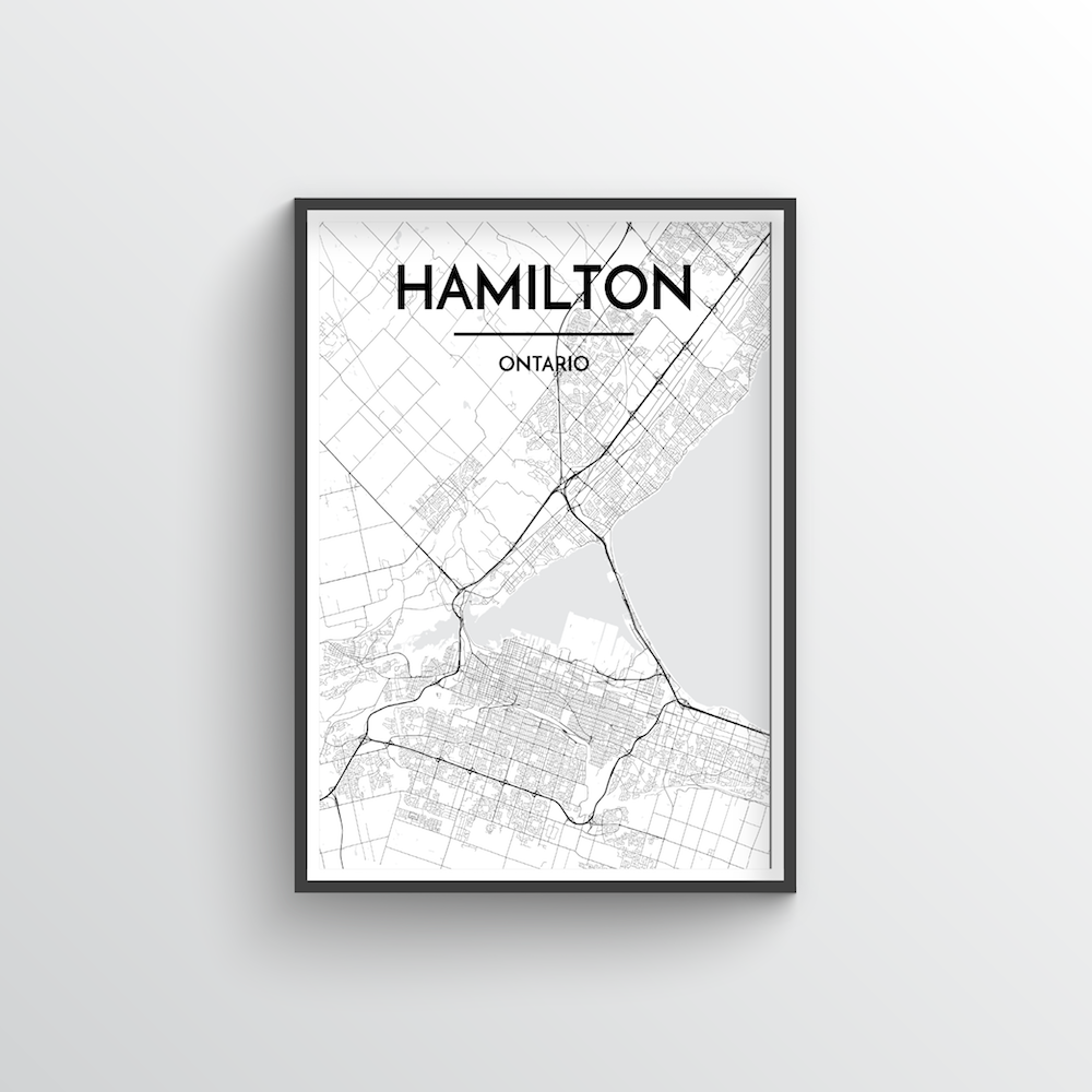 Hamilton City Map - Point Two Design