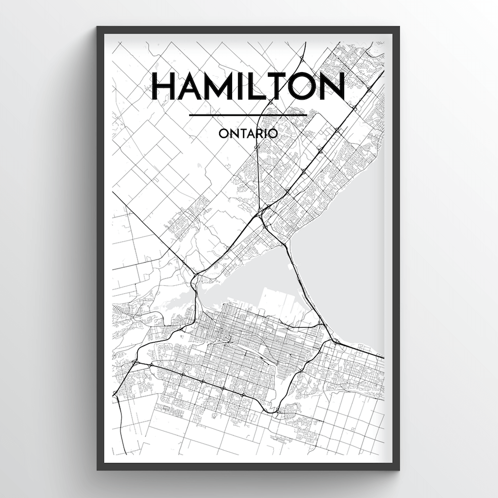 Hamilton City Map - Point Two Design