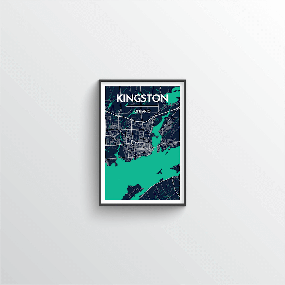 Kingston City Map - Point Two Design