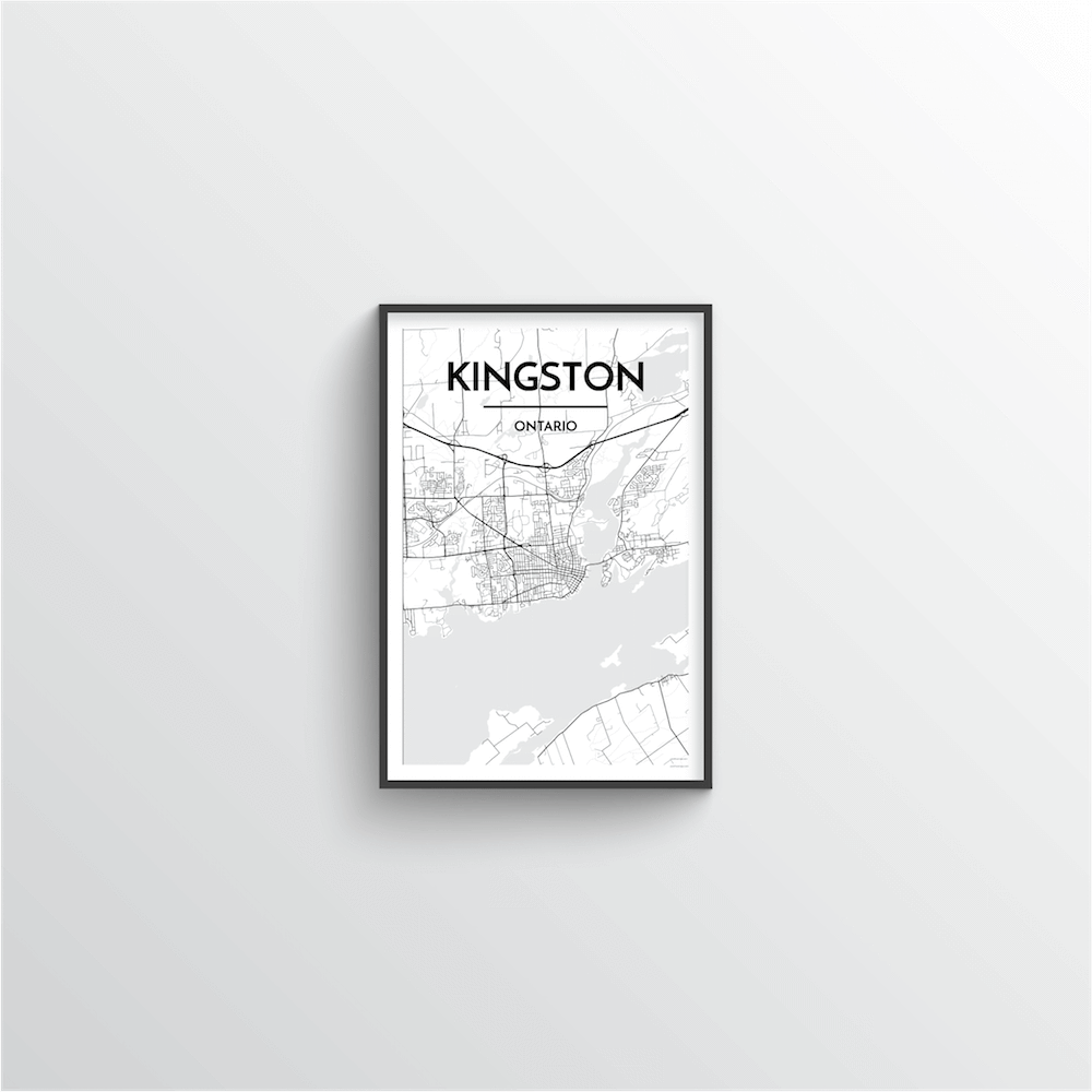 Kingston City Map - Point Two Design