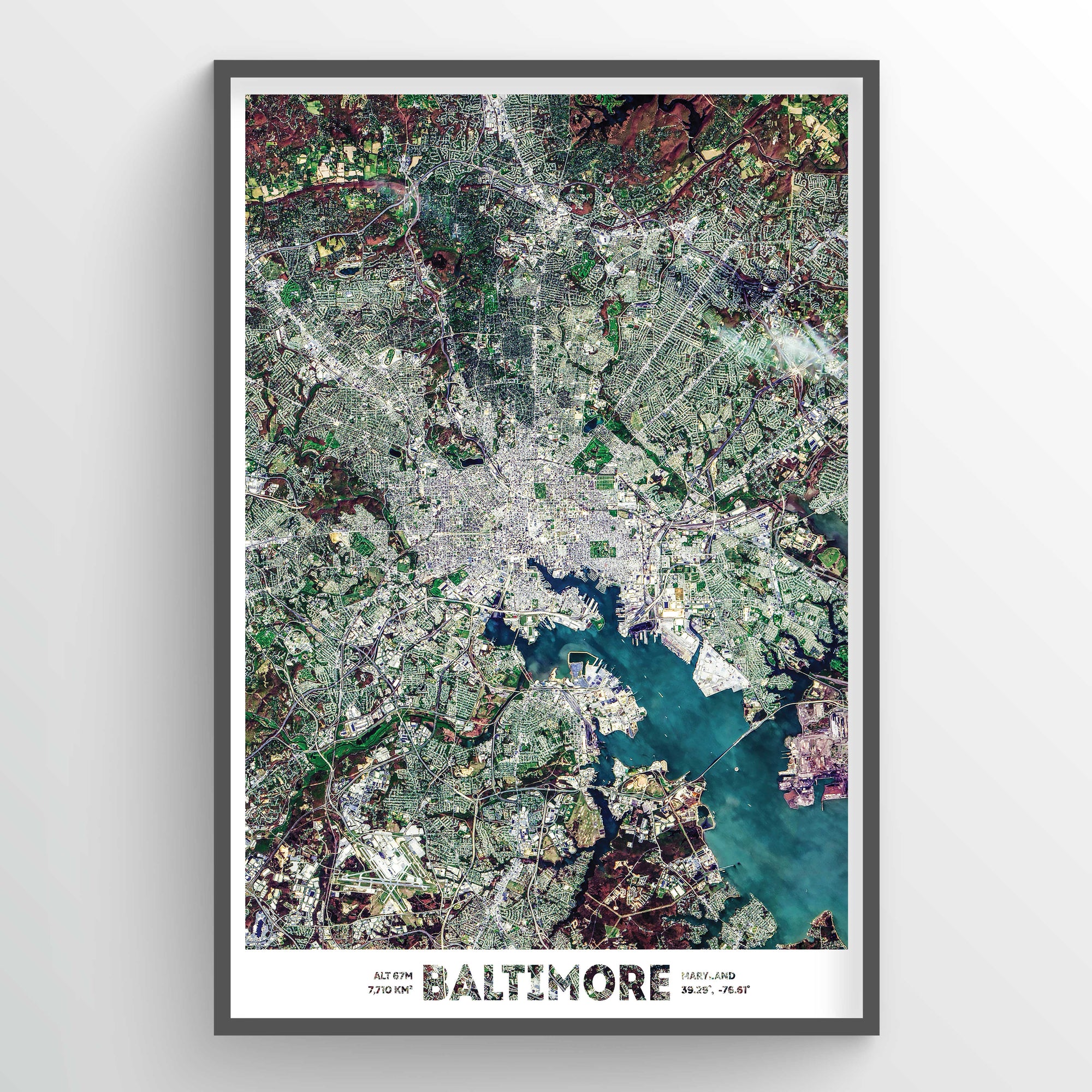 Baltimore Earth Photography - Art Print - Point Two Design