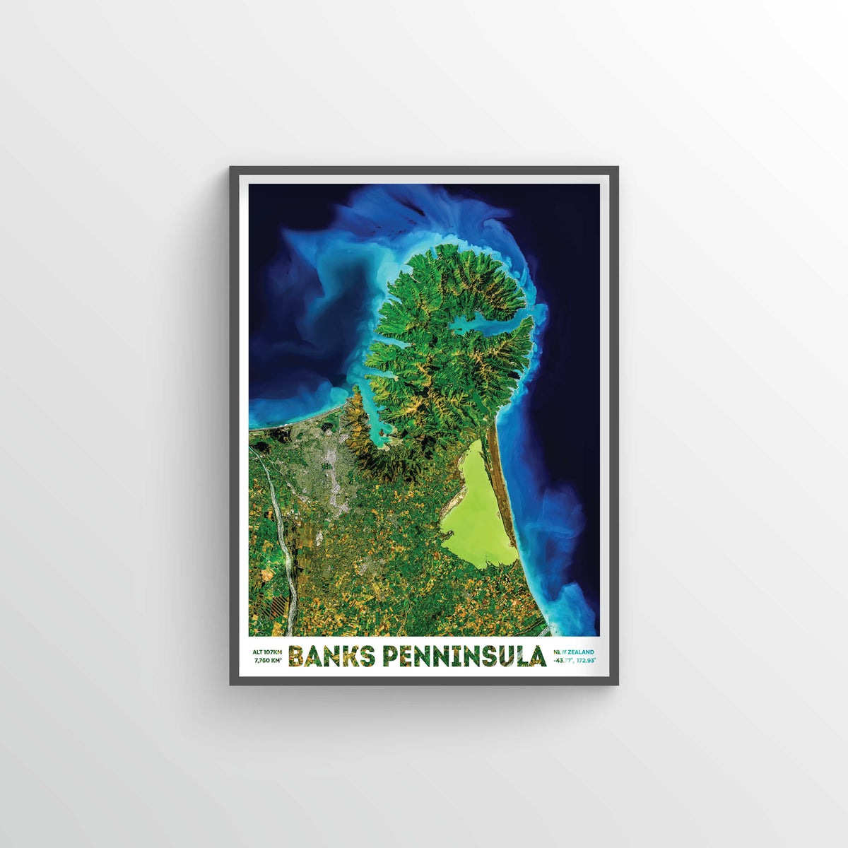Banks Peninsula Earth Photography - Art Print
