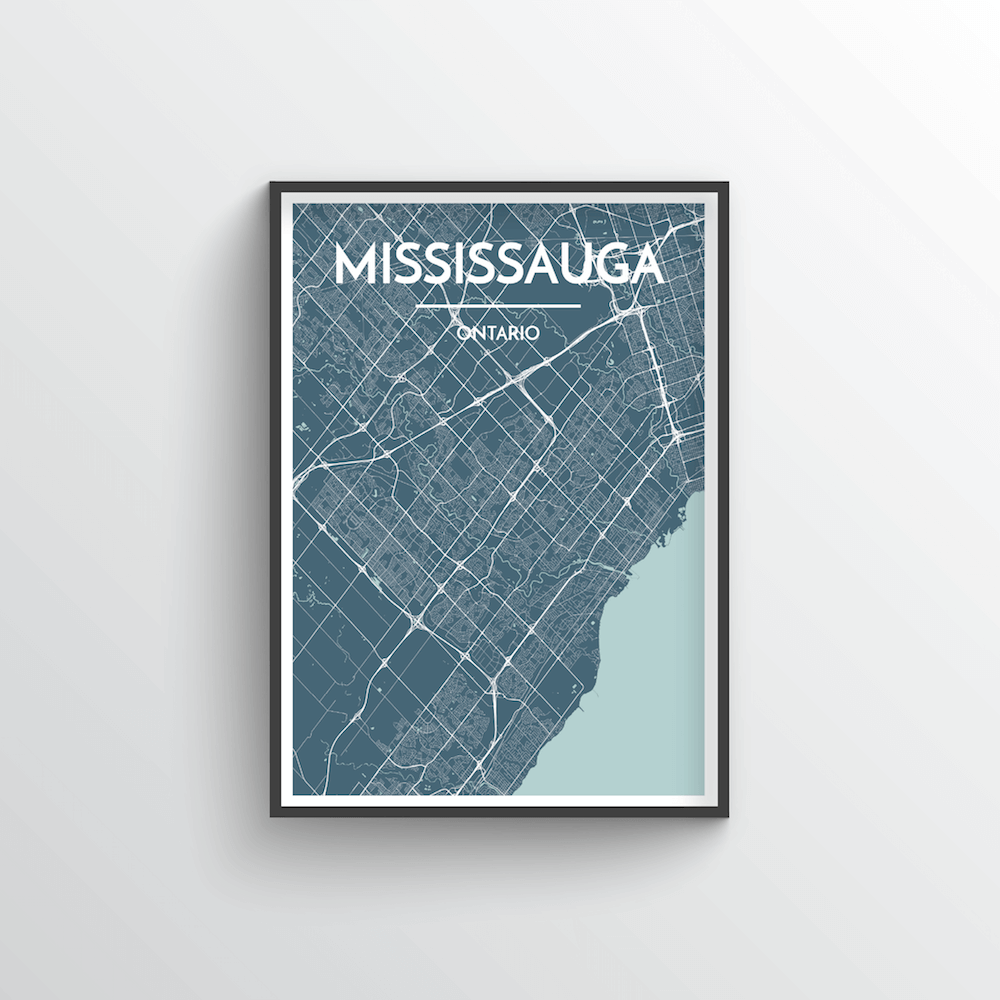Missisauga City Map - Point Two Design