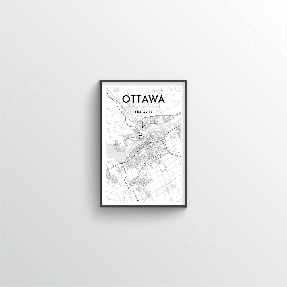 Ottawa City Map - Point Two Design