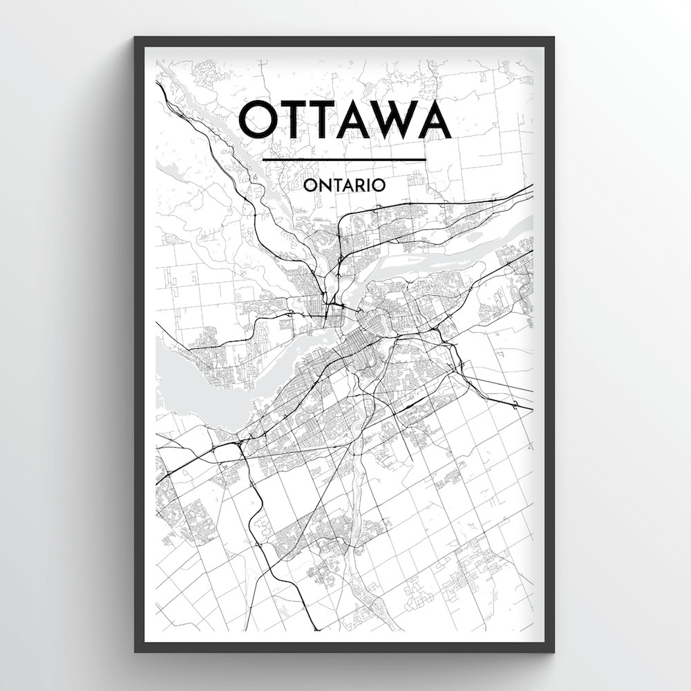 Ottawa City Map - Point Two Design