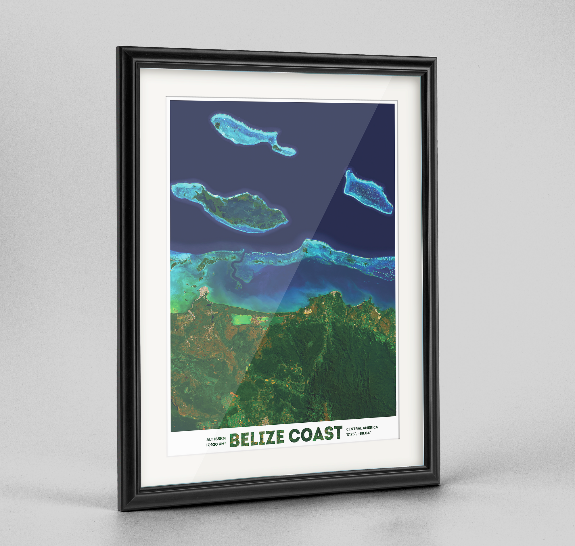Belize Barrier Reef Earth Photography - Art Print - Point Two Design