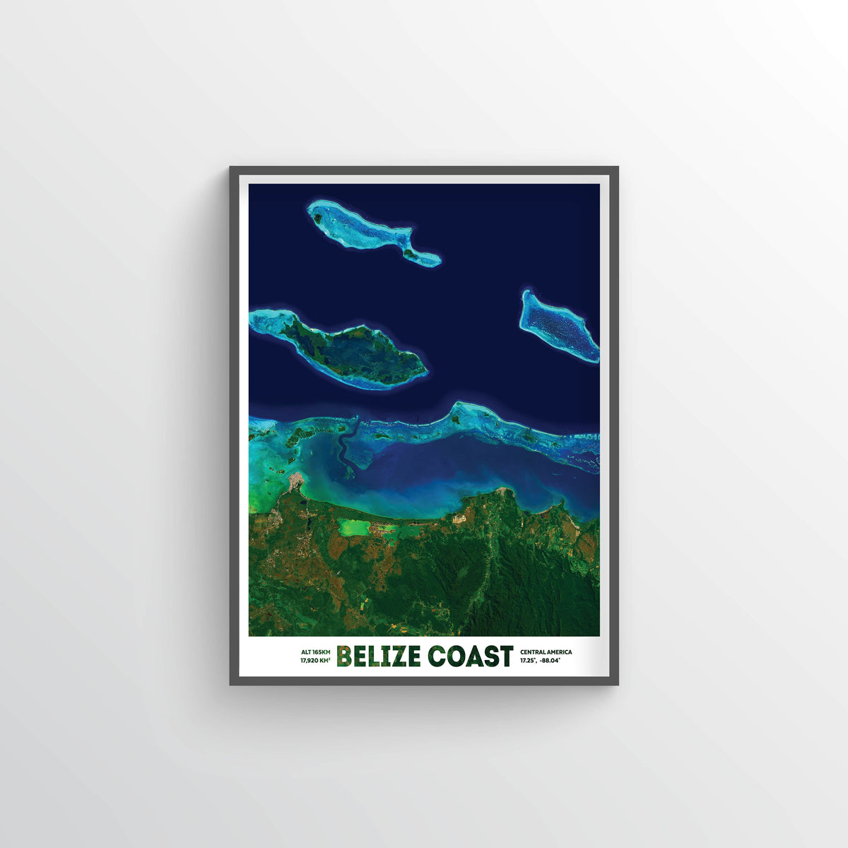 Belize Barrier Reef Earth Photography - Art Print