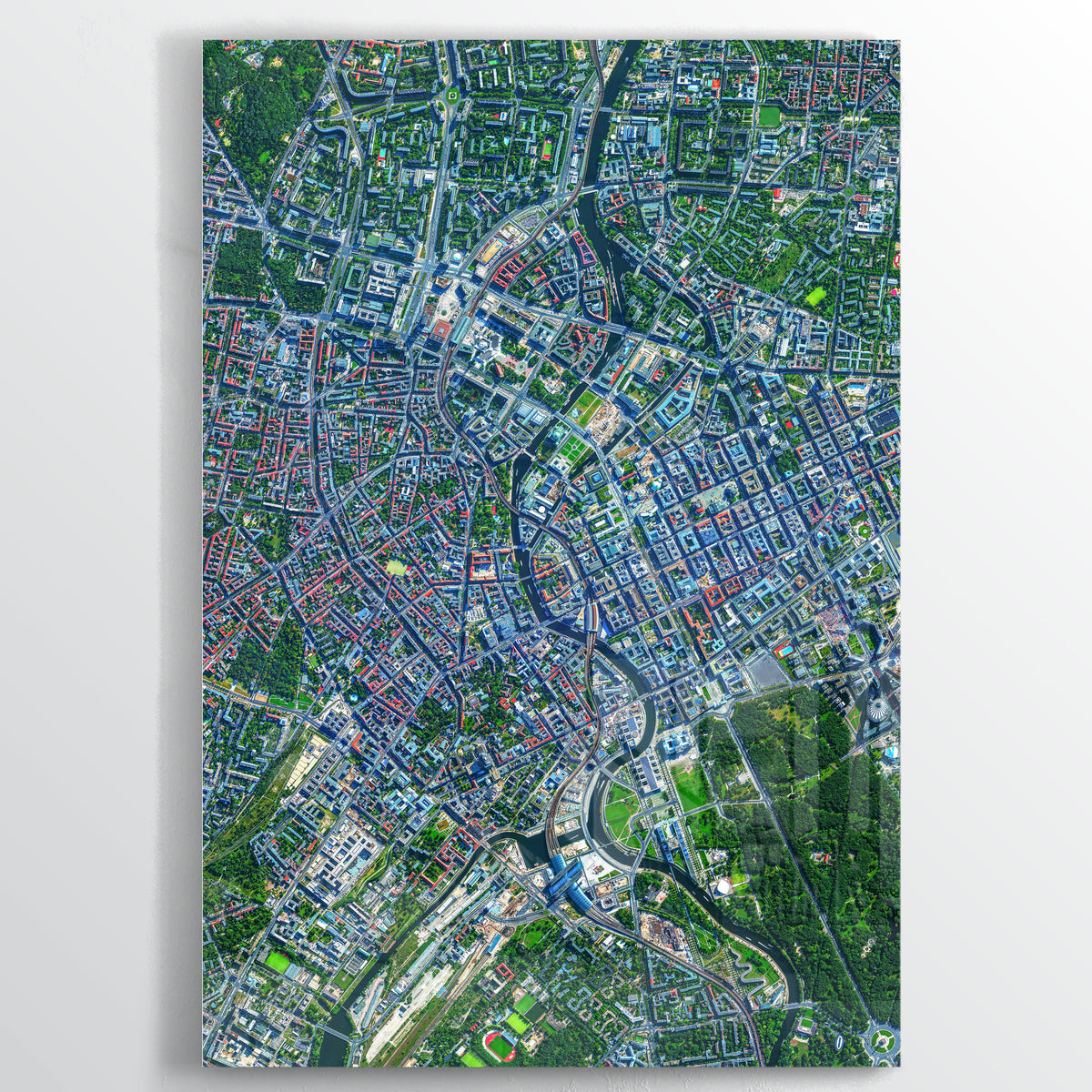 Berlin Earth Photography - Floating Acrylic Art - Point Two Design