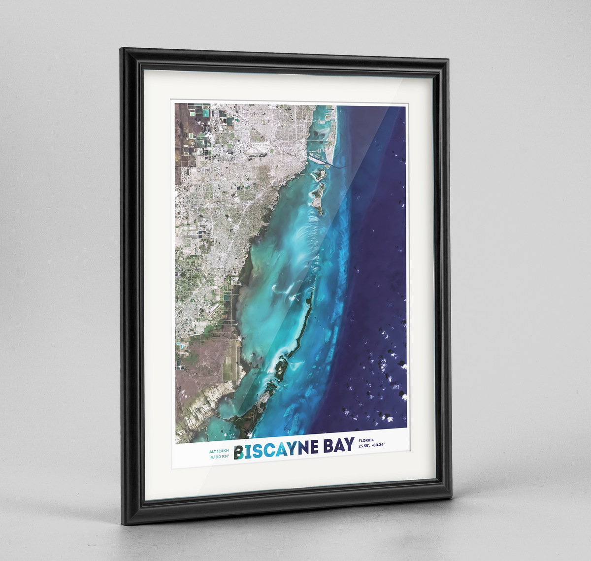 Biscayne Bay Earth Photography - Art Print - Point Two Design