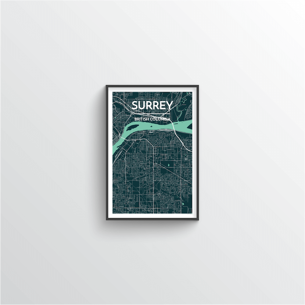 Surrey City Map - Point Two Design
