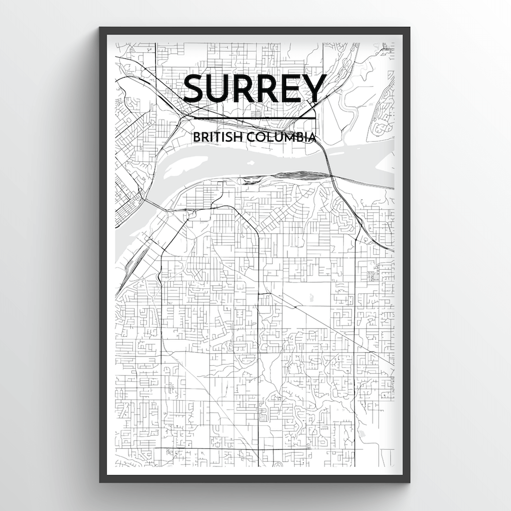 Surrey City Map - Point Two Design